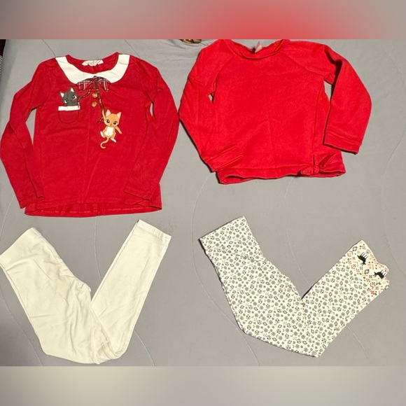 H&M Other - Girls Size 6-7 Lot of 2 Christmas Outfits